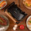 Thumbnail: Rock'nGrill 1300 Wood B 1300W electric grill with RockStone stone coating