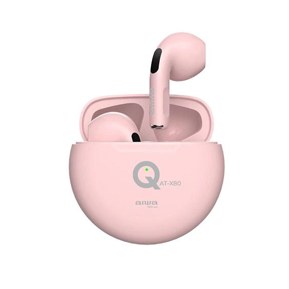 Thumbnail: AIWA AT-X80Q Wireless Half IN-EAR TWS Earphone