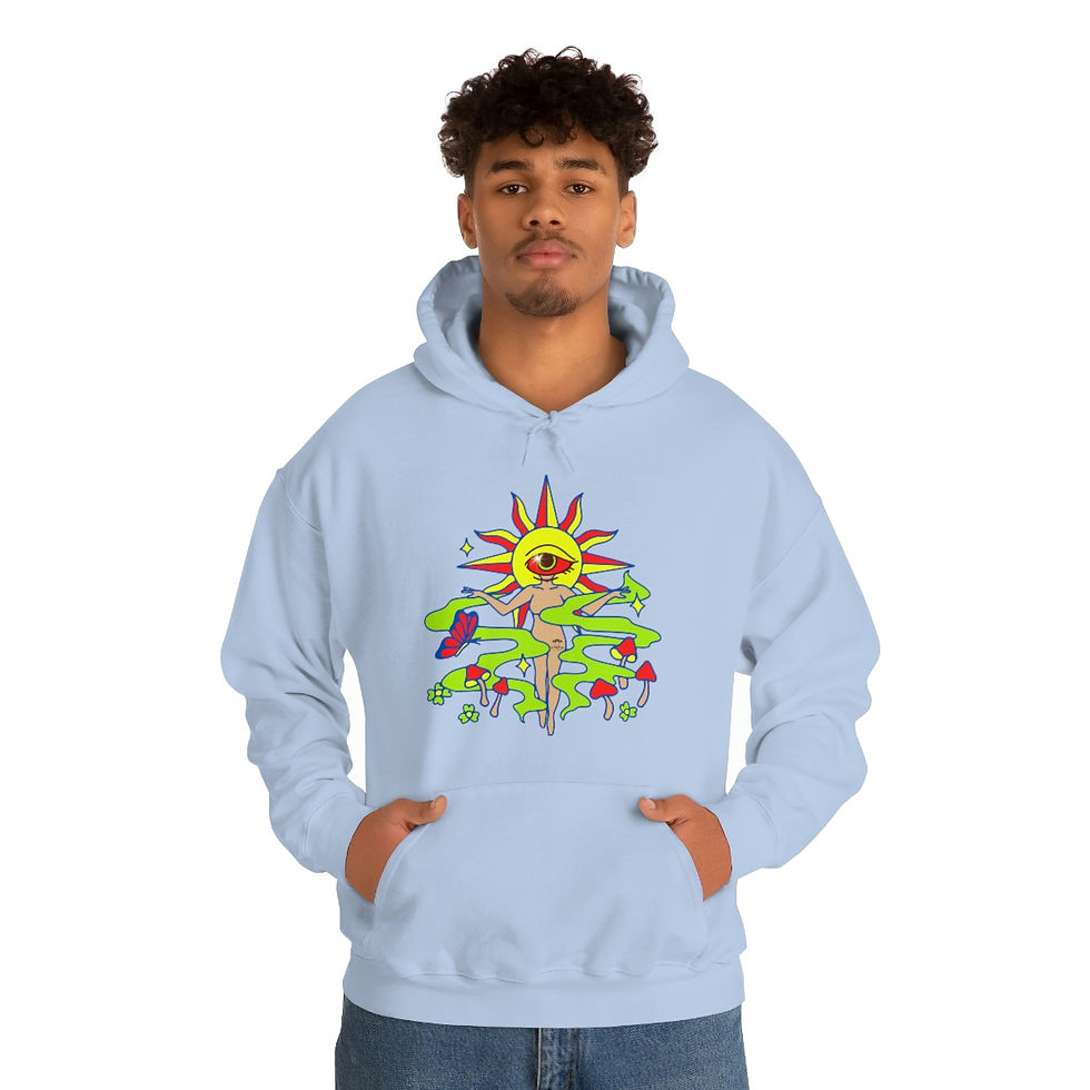 Thumbnail: Eye that see's Everything - Unisex Heavy Blend™ Hooded Sweatshirt