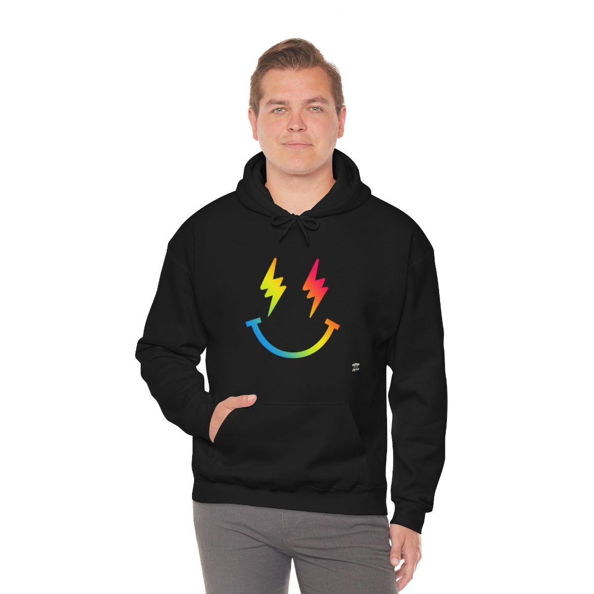 Smi ley - Unisex Heavy Blend™ Hooded Sweatshirt