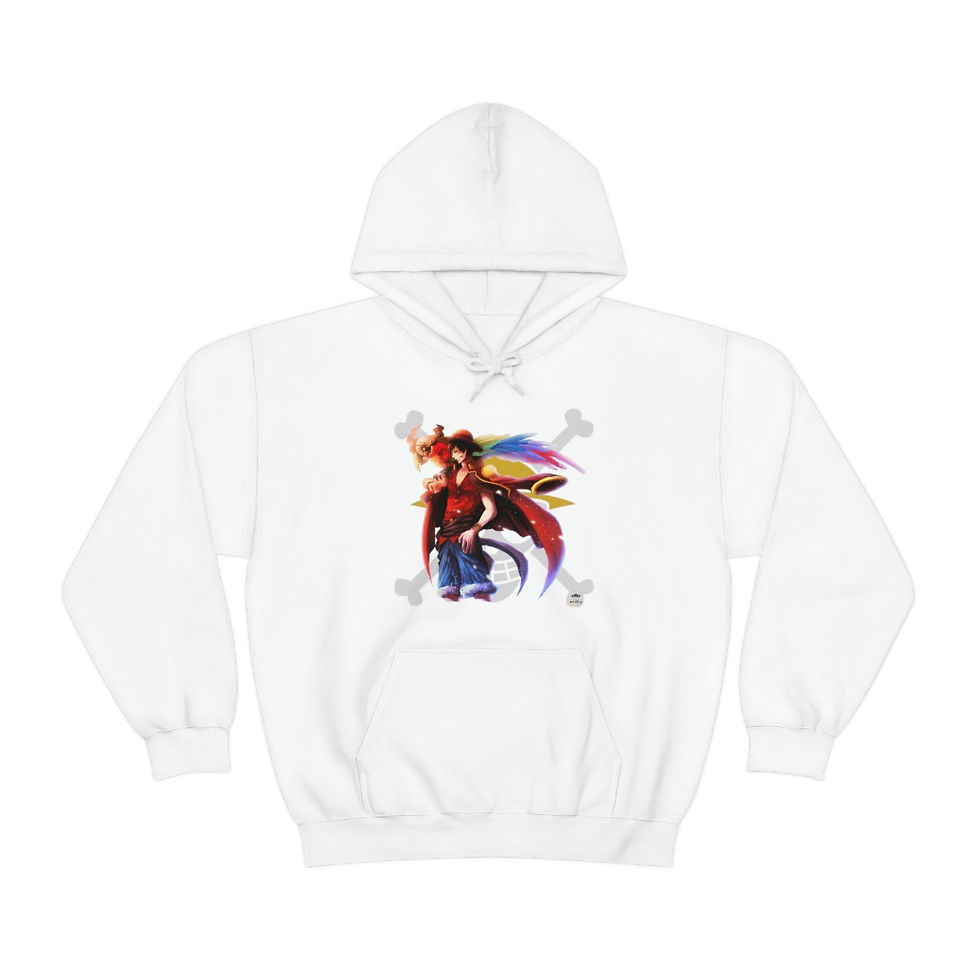 Thumbnail: D Luffy - Unisex Heavy Blend™ Hooded Sweatshirt