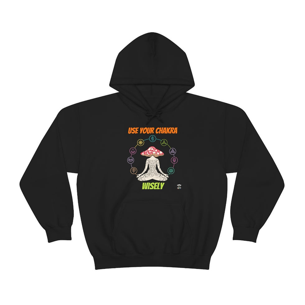 Thumbnail: Chakras - unisex heavy blend hooded sweatshirt