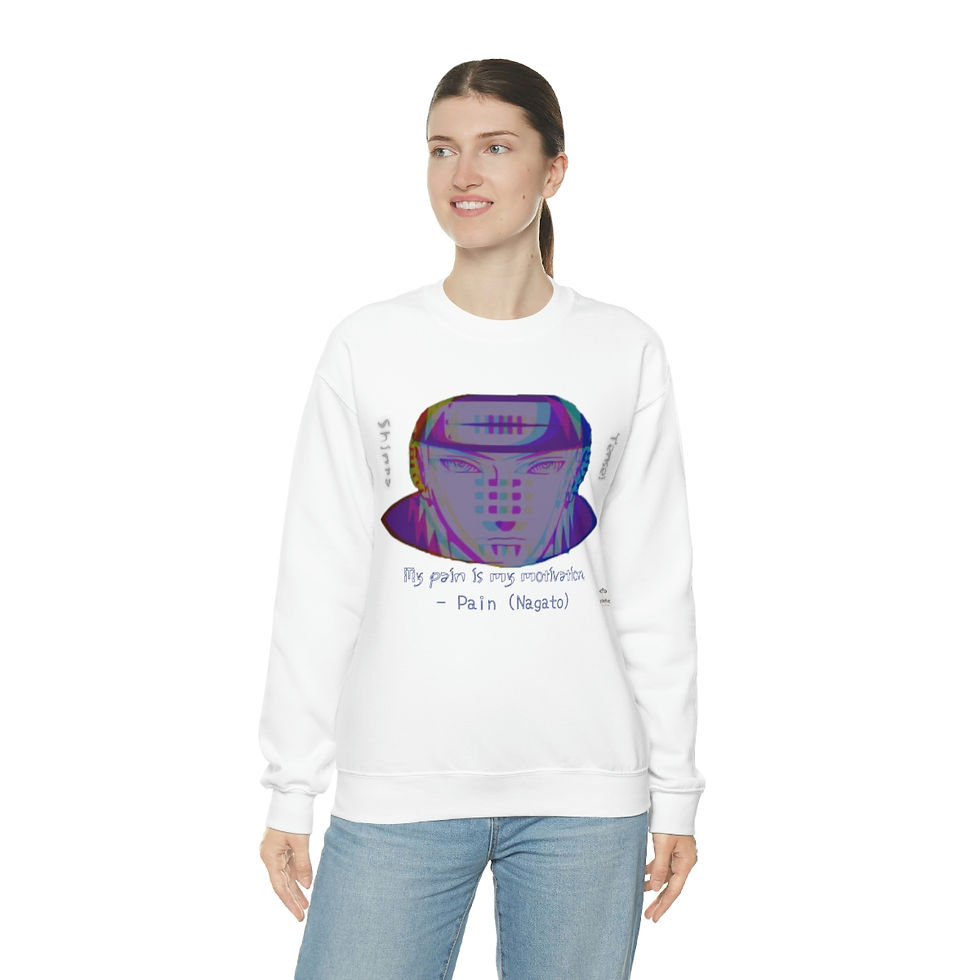 Thumbnail: Pain, Nagato Rinnegan - Unisex heavy blend crewneck sweatshirt
