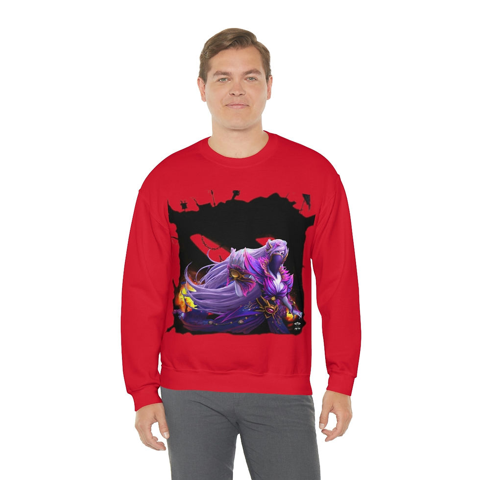 Thumbnail: Templar Assassin - Unisex Heavy Blend™ Crewneck Sweatshirt