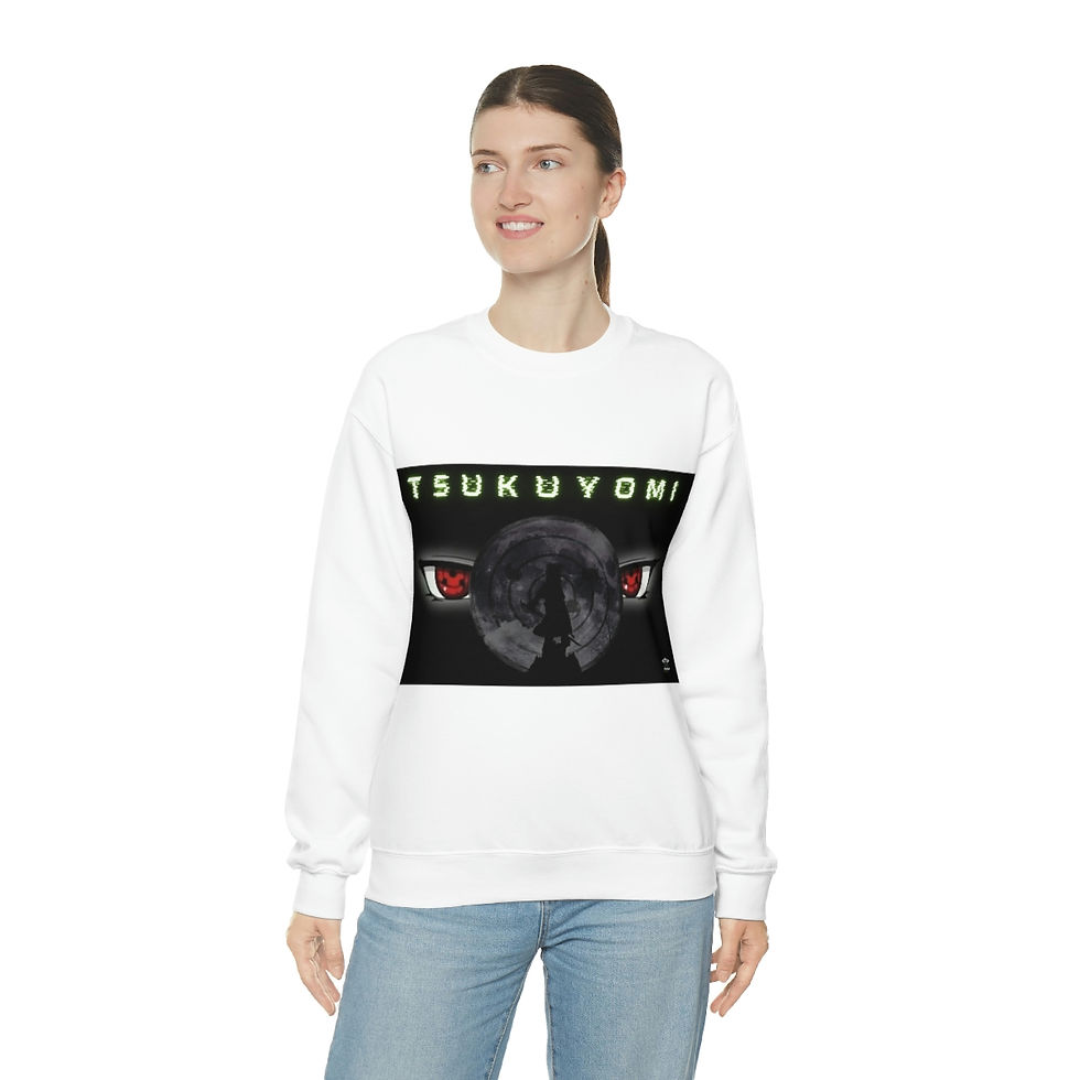 Thumbnail: Tsukuyomi Project - unisex heavy blend crewneck