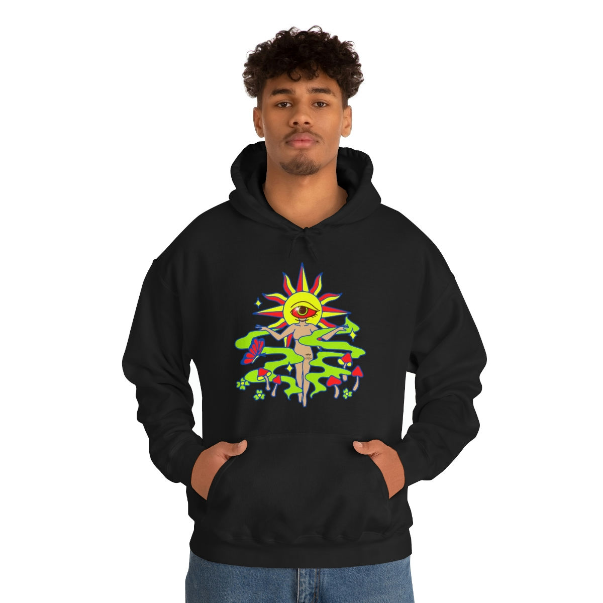 Eye that see's Everything - Unisex Heavy Blend™ Hooded Sweatshirt