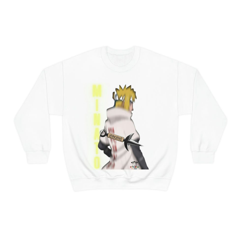 Thumbnail: Minato in action - Unisex Heavy Blend™ Crewneck Sweatshirt