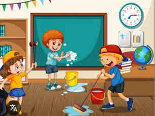 Higiene en el salón de clases