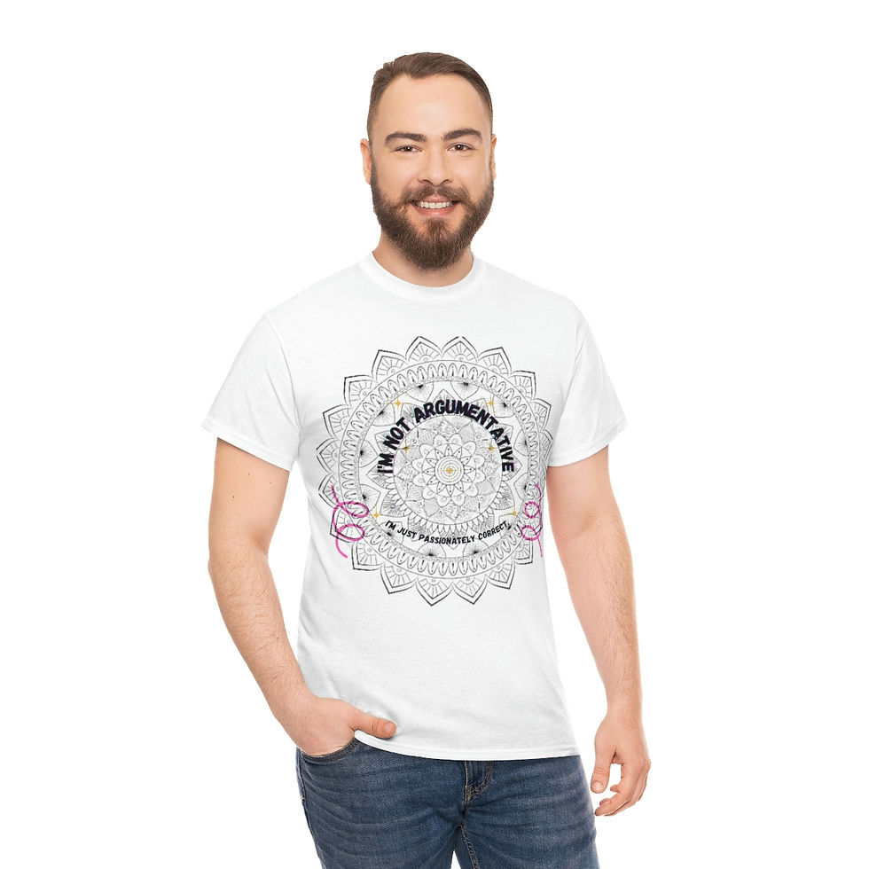 Thumbnail: Argumentative - unisex heavy cotton tee
