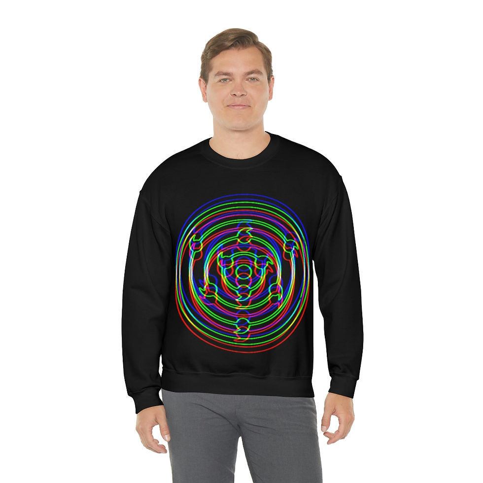 Thumbnail: Sharingan Effect  - unisex heavy blend crewneck sweatshirt