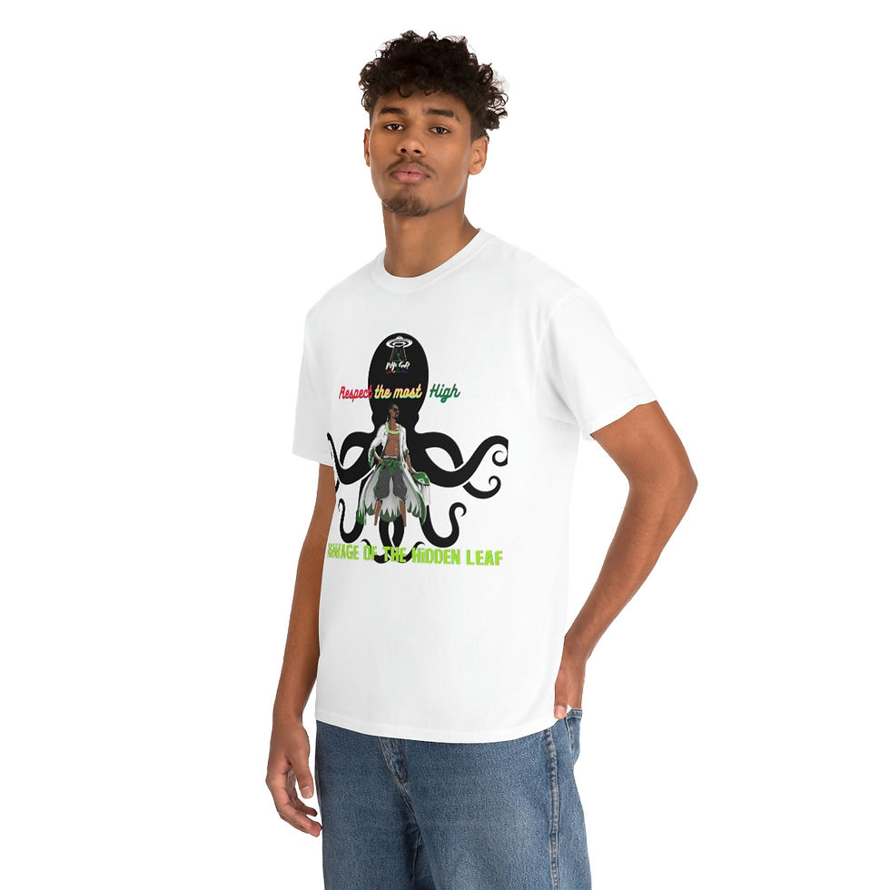 Thumbnail: Highkage of the Hidden Leaf - Unisex Heavy Cotton Tee