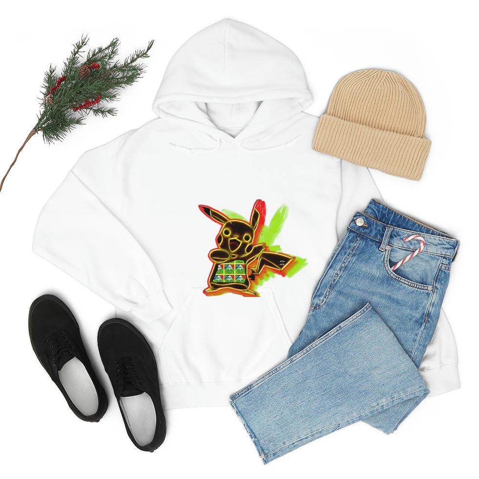 Thumbnail: Psykemon [Psykachu on Hoffman] - Unisex heavy blend hooded sweatshirt