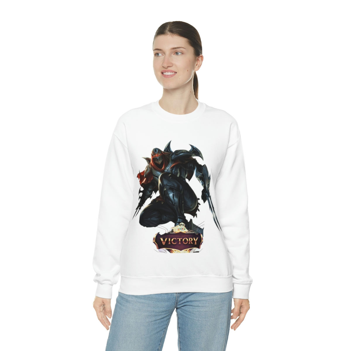 Zed - Unisex Heavy Blend™ Crewneck Sweatshirt