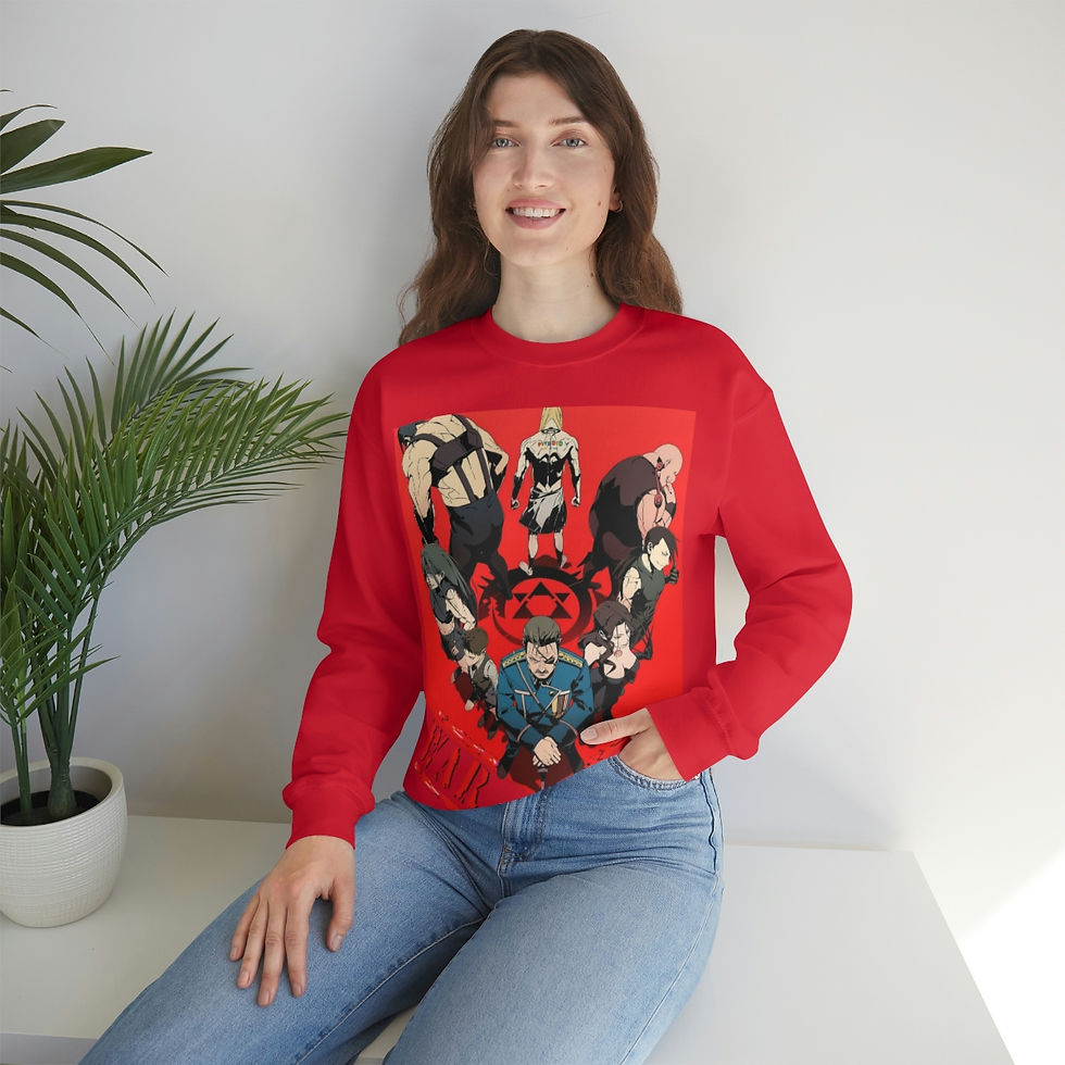 Thumbnail: War_FMA - Unisex Heavy Blend™ Crewneck Sweatshirt