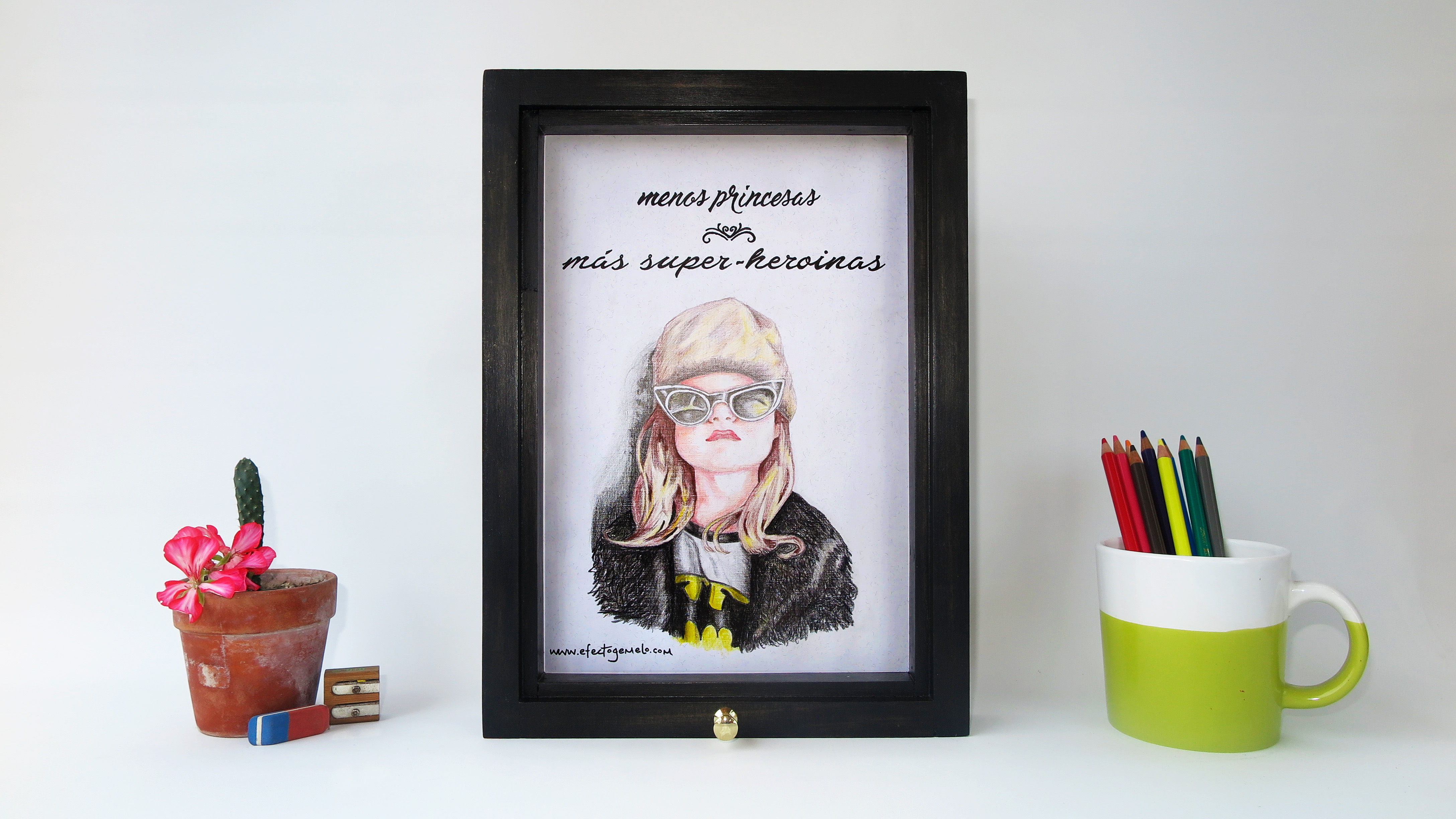 "Menos princesas, mas supeheroinas" - Colores
