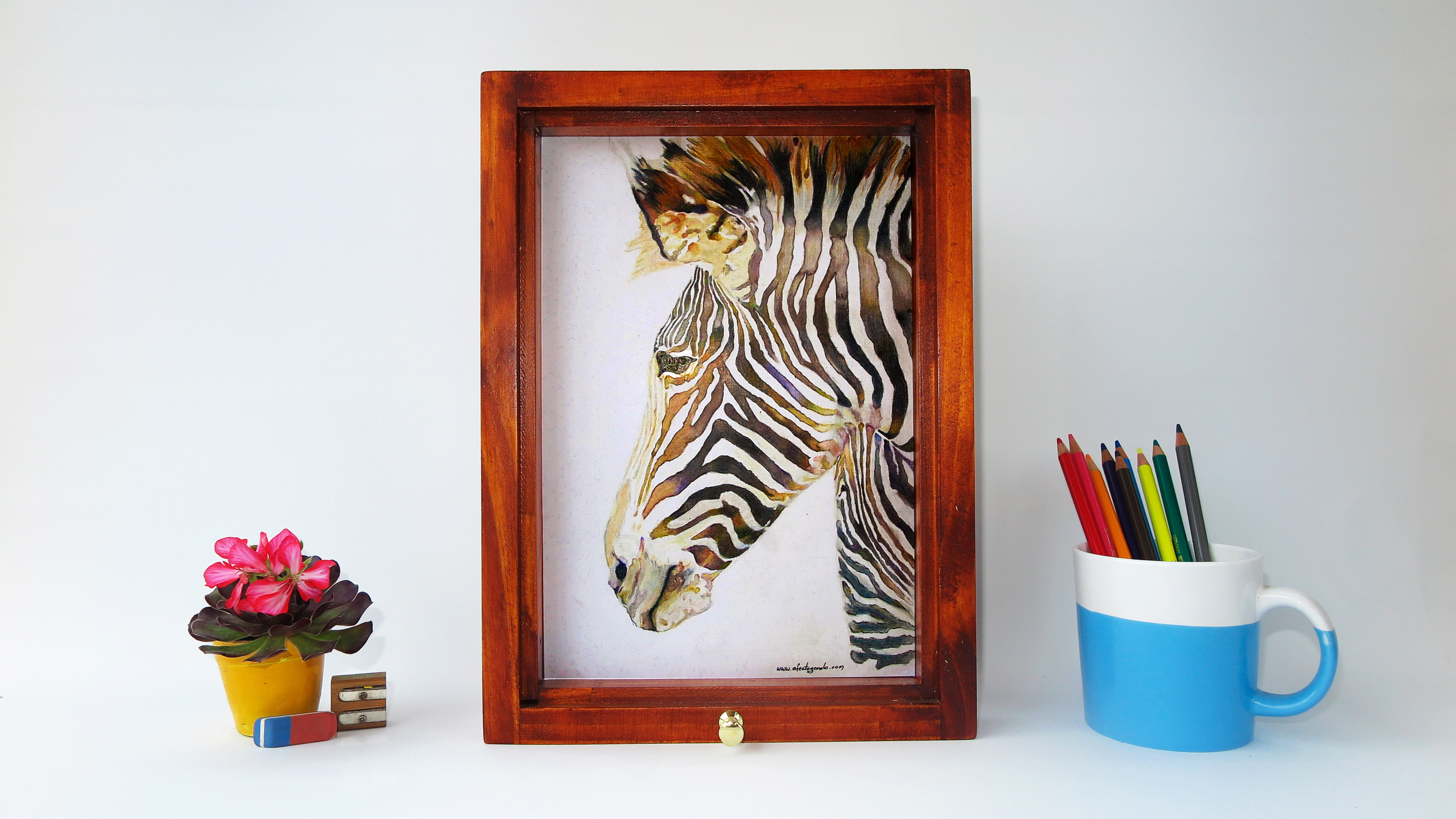 "Zebra" - Hiperrealismo