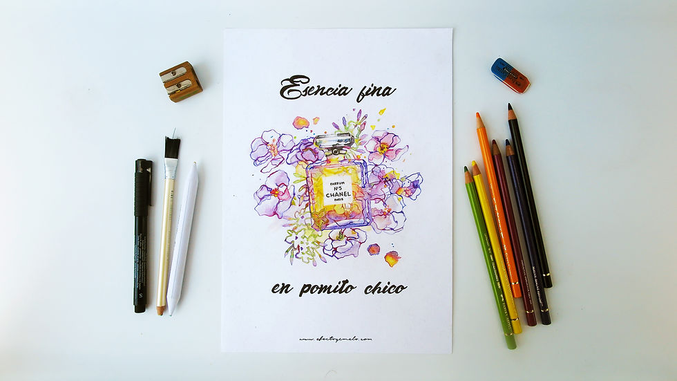 Miniatura: "Esencia fina en pomito chico" - Frases
