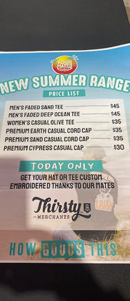 Live embroidery event at Your Mates Brewing Co