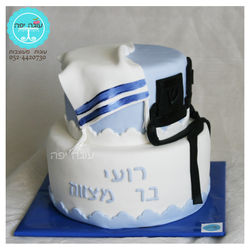 עוגה לבר מצווה 2 קומות