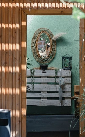 entrée gîte