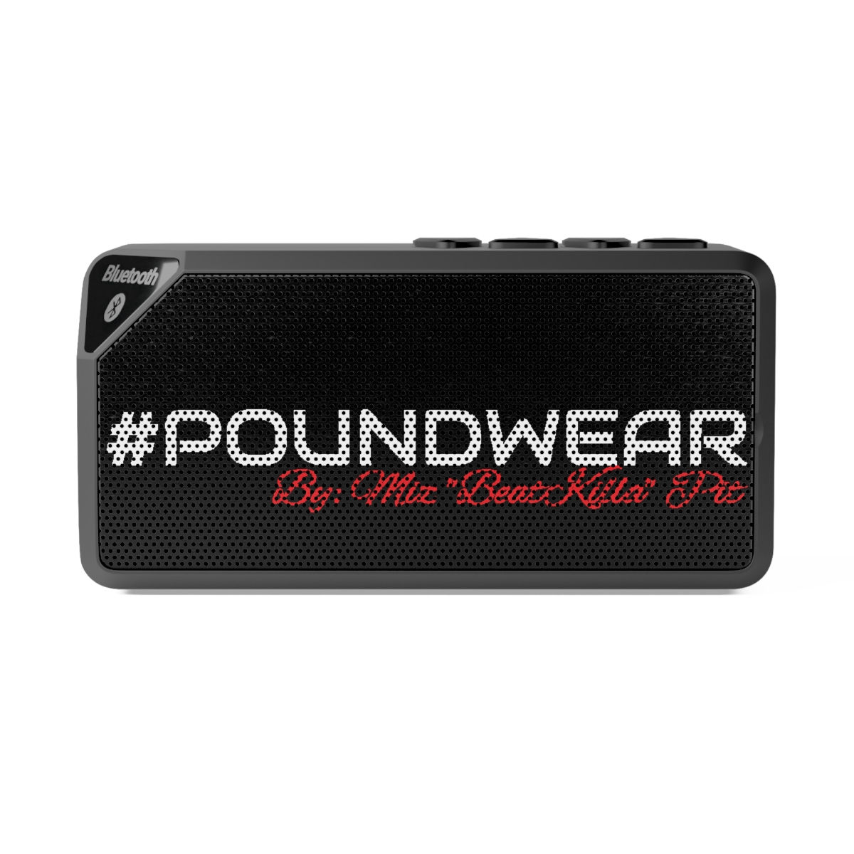 #PoundWear By Miz "BeatKilla" Pit Jabba Bluetooth Speaker