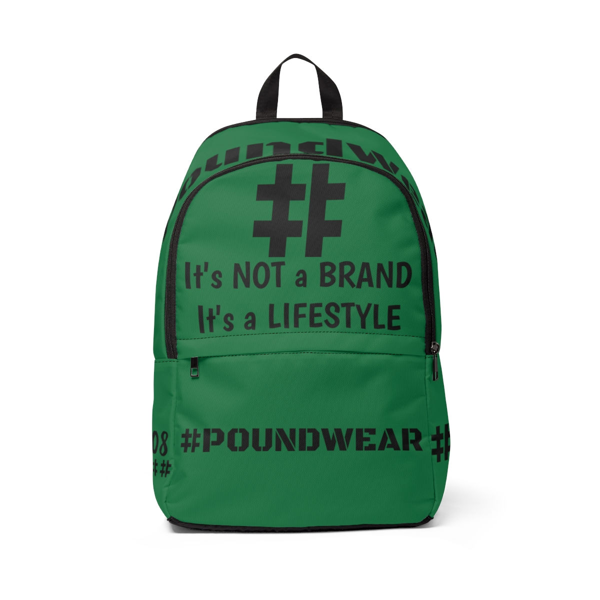 Unisex Fabric Backpack - Green