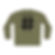 Unisex Lightweight Long Sleeve Tee - Olive Green