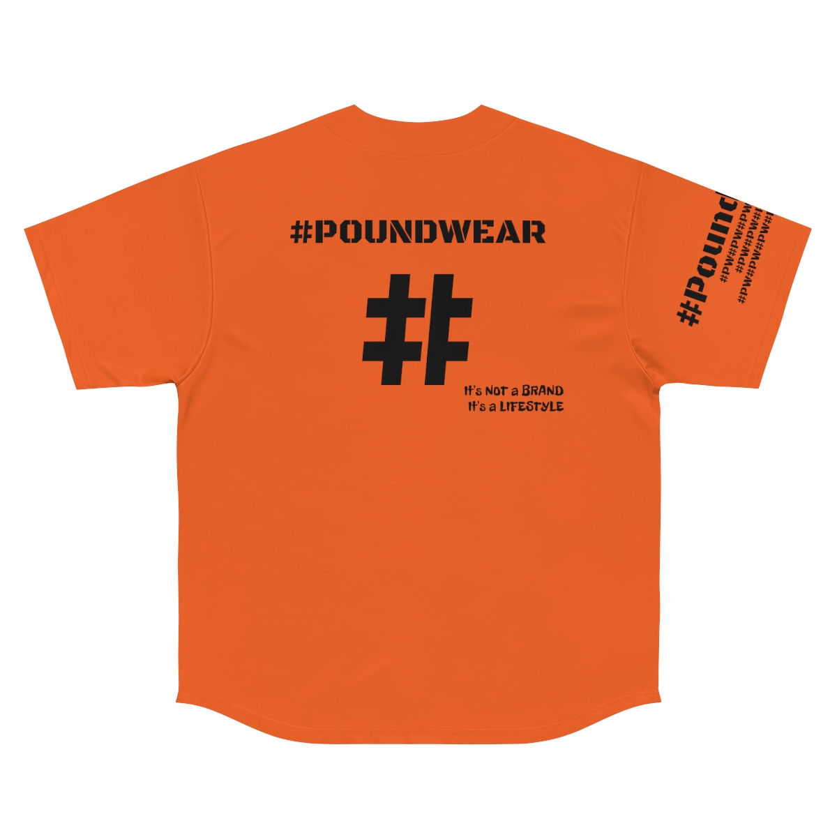 Baseball Jersey - Orange