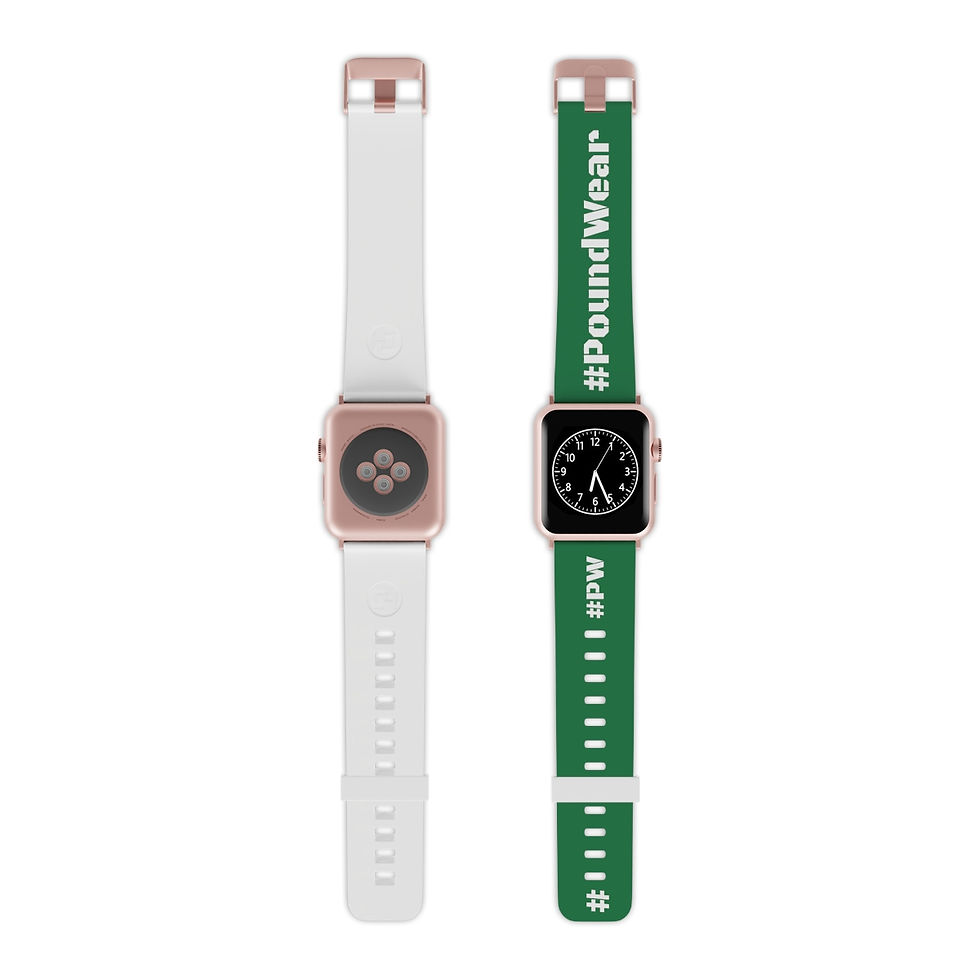 Thumbnail: Watch Band for Apple Watch - Green/White
