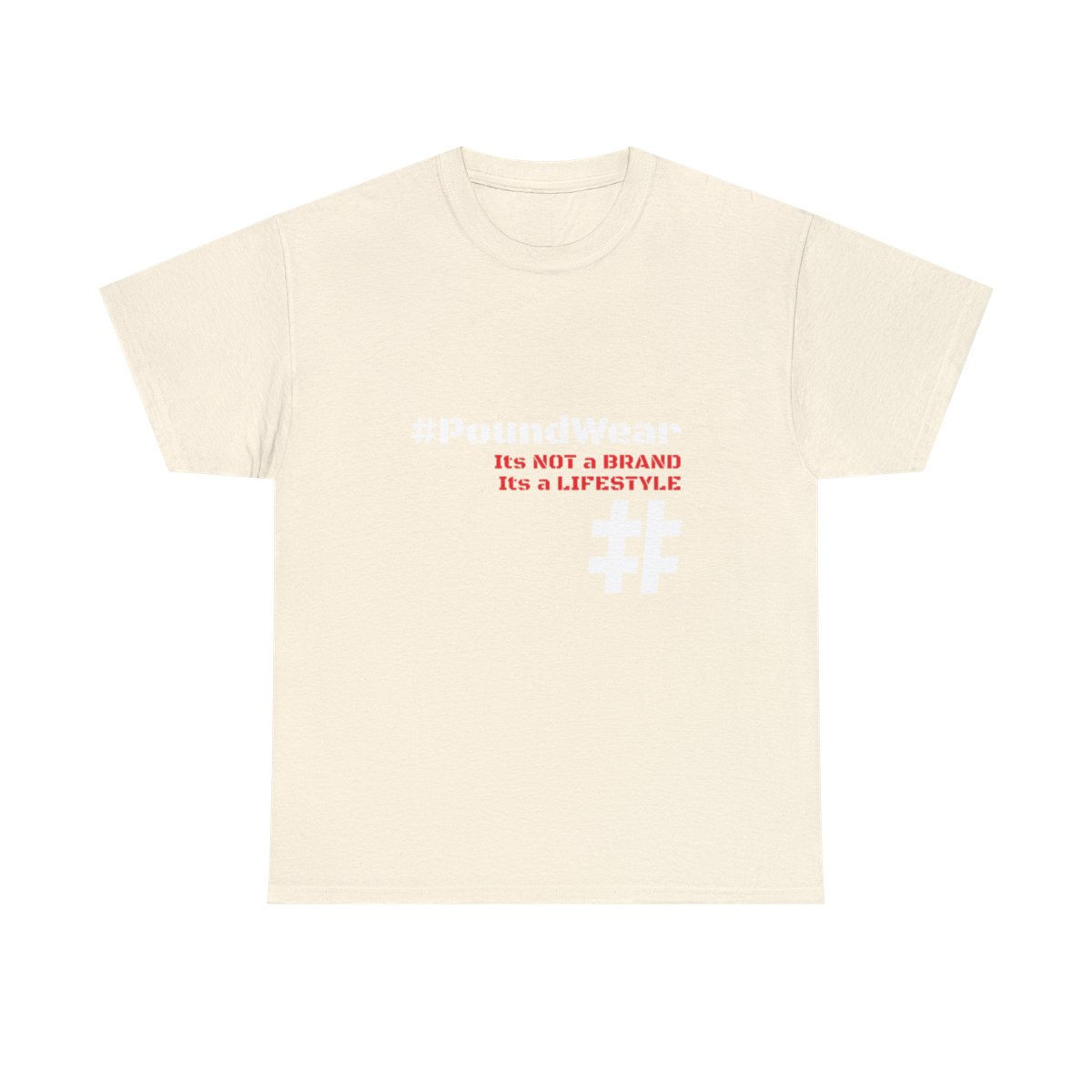 Unisex Heavy Cotton Tee - Creme