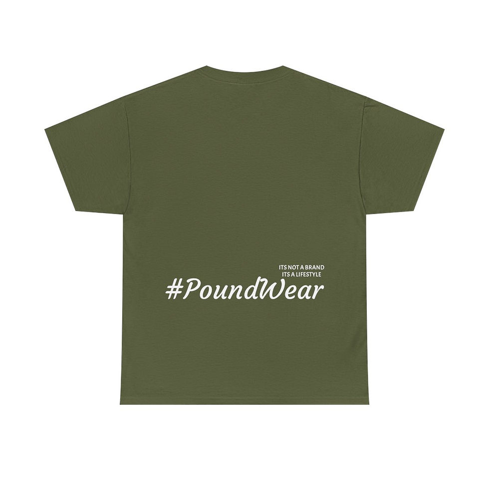 Thumbnail: #PoundWear Unisex Heavy Cotton Tee (5a)
