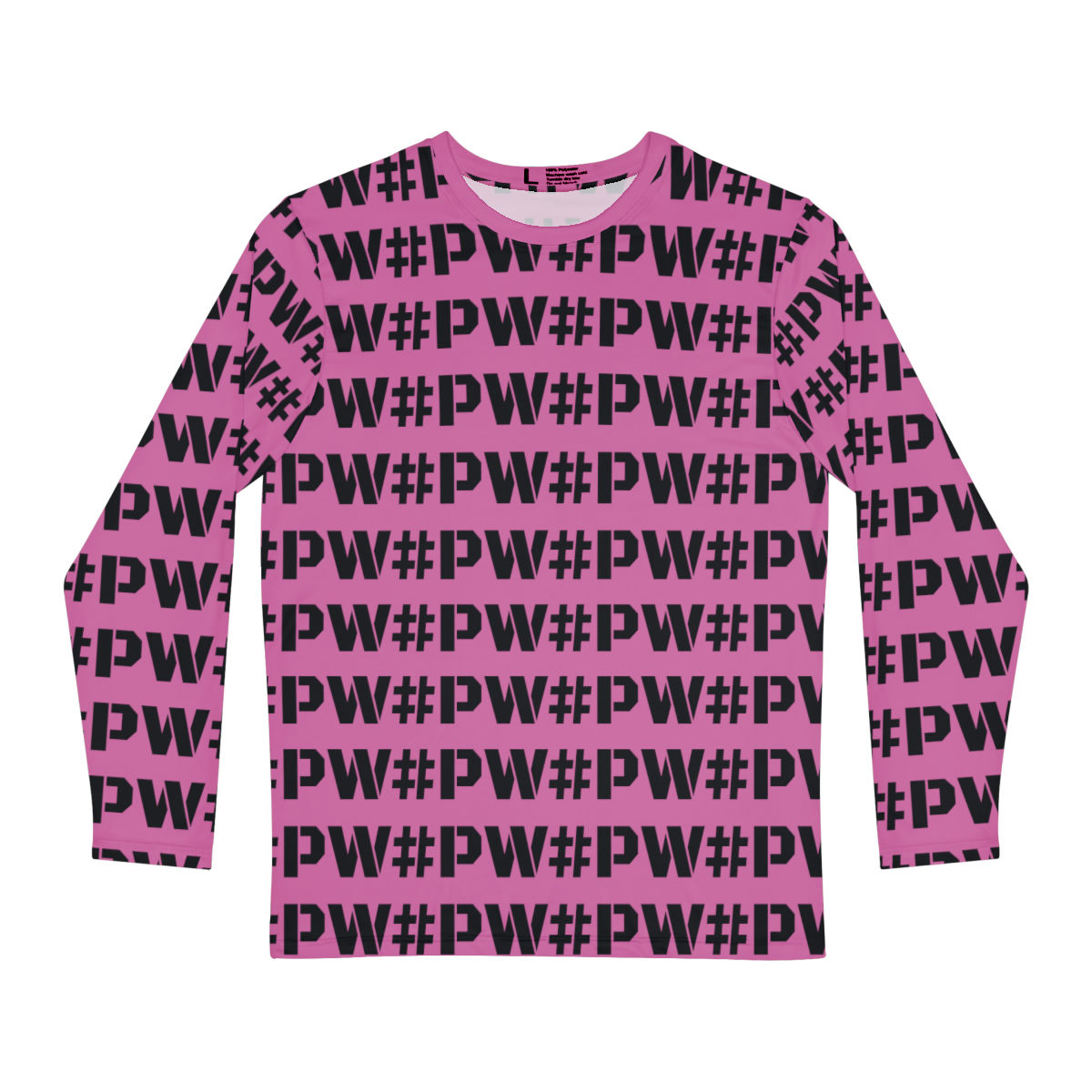 Long Sleeve - Light Pink/Black (AOP Shirt)