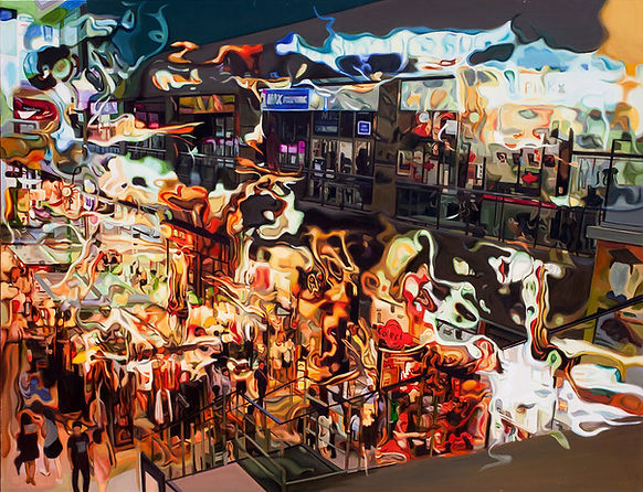 Arcade, 112x145cm, Oil on Canvas, 2010.jpg