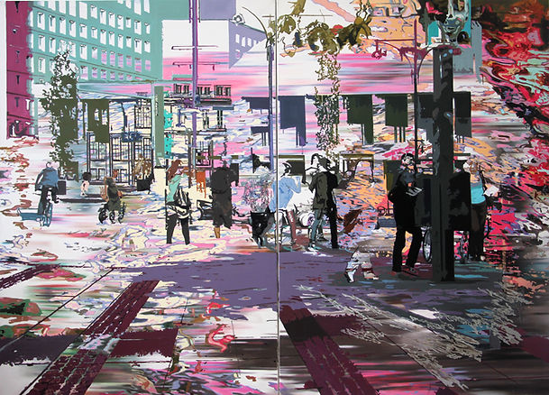 Untiled, 161x194cm, Oil on Canvas, 2017
