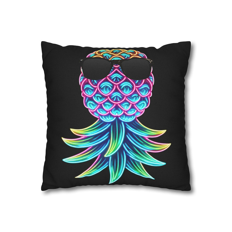 Thumbnail: Colorful Pineapple Sunglasses Pillowcase