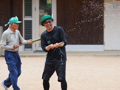 夏休みこども自然教室 第2回目マイ水てっぽうを作るぞ!