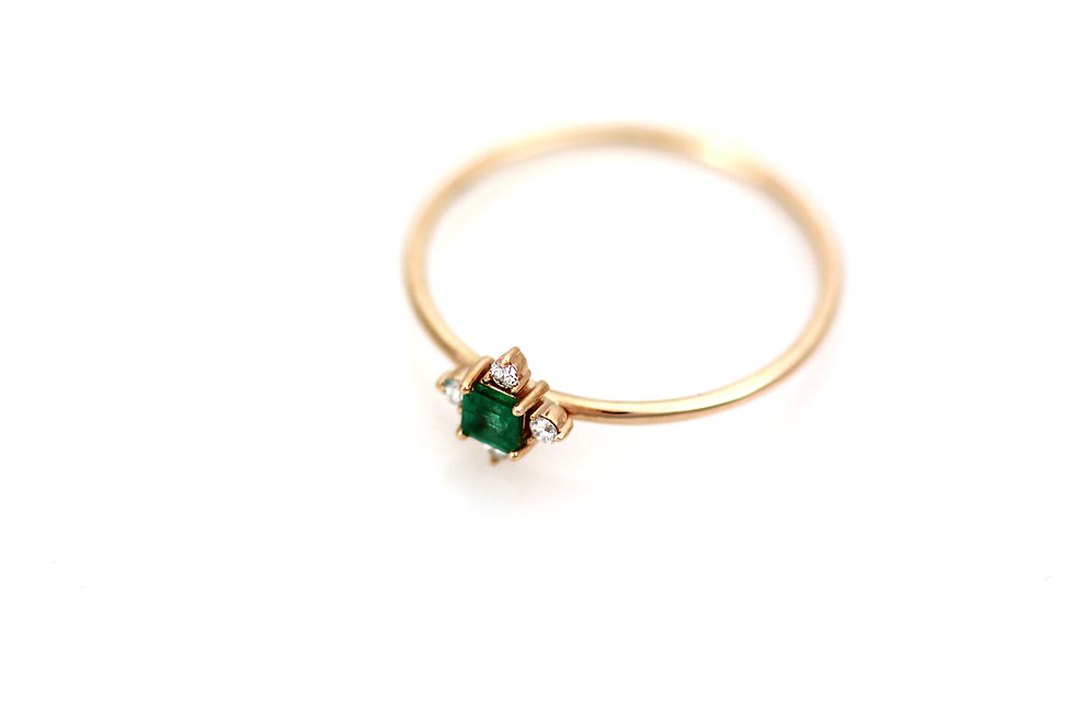 Thumbnail: EMERALD THE GRACE RING