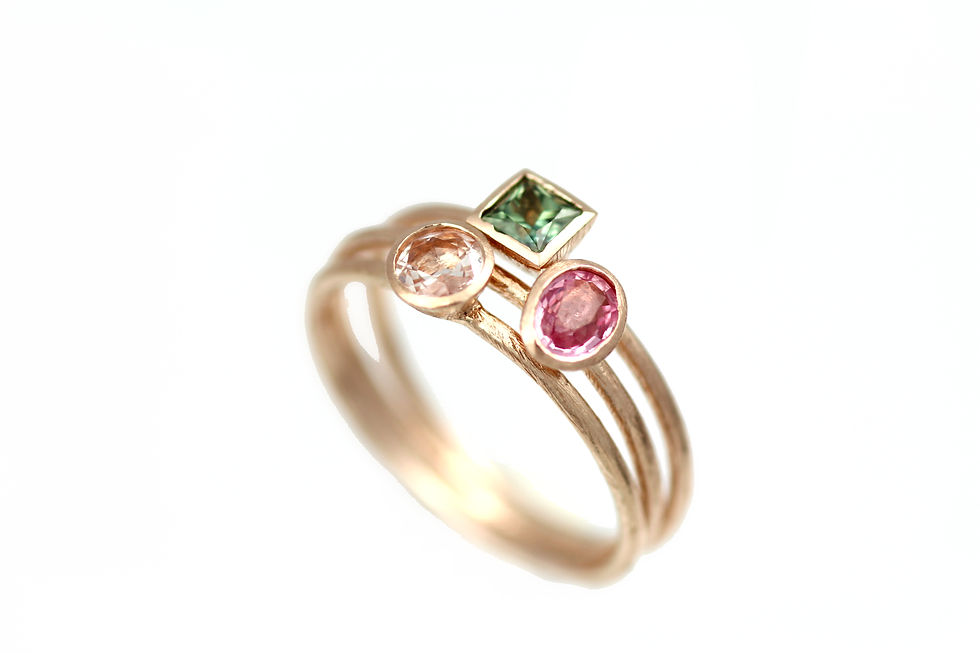 Thumbnail: PINK SAPPHIRE RING