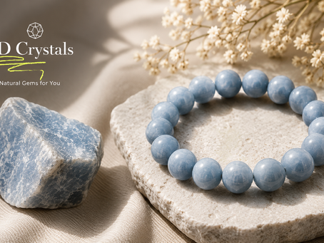 Angelite Crystal: A Gentle Stone for Peace, Communication & Inner Stillness