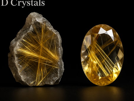 Rutile Crystal : The Threads of Illumination