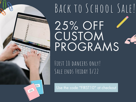 Back to School Is the Perfect Time to Reset Your Dance Training (Plus a Special Offer!)