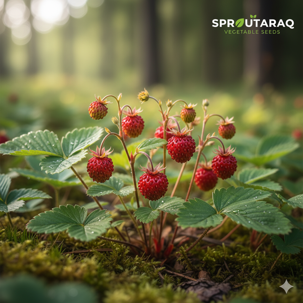 250+ Wild Strawberry Seeds - SPF145-250