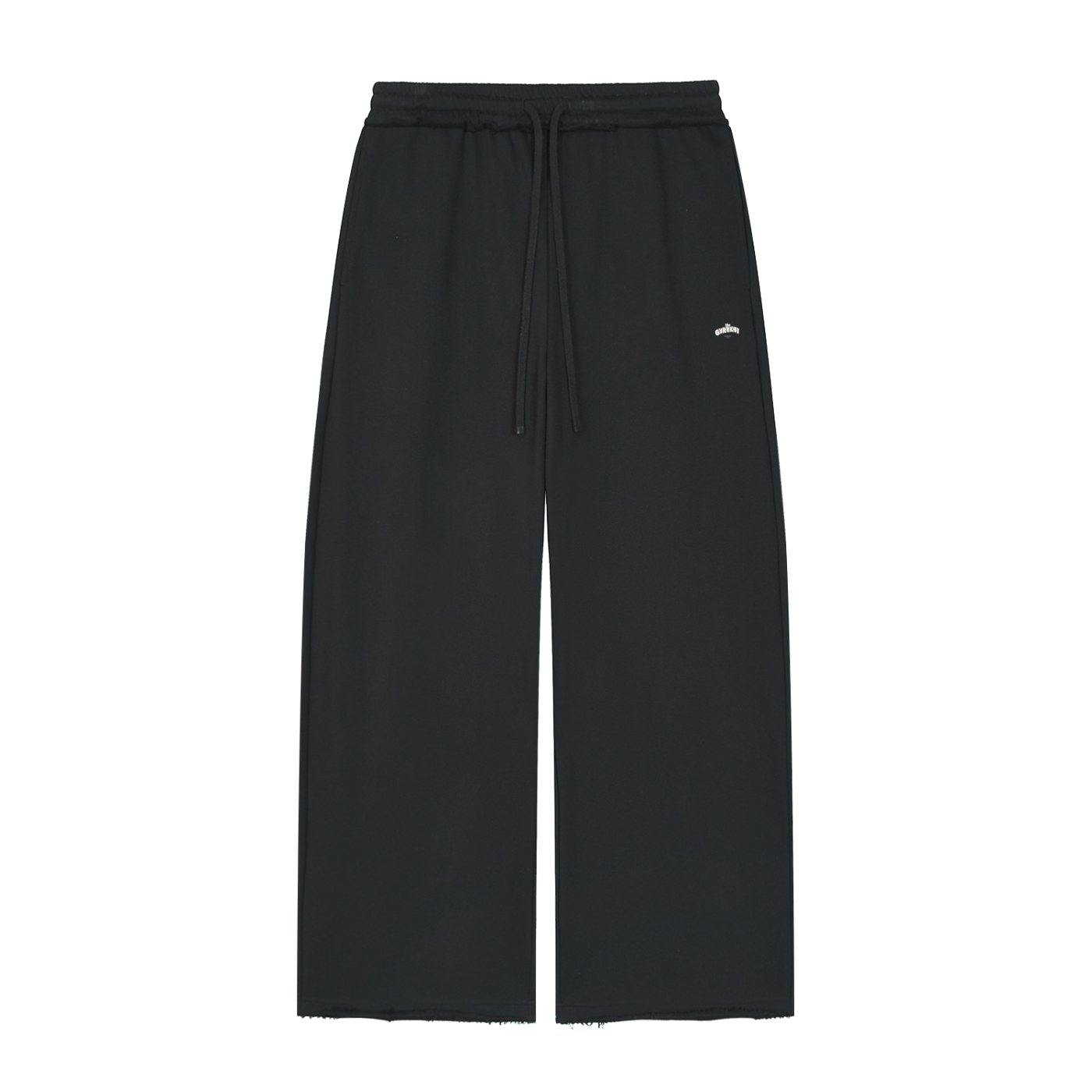 Women’s Wide Leg Raw Edge Sweatpants