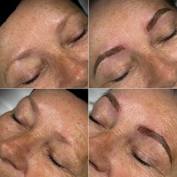 Soft natural microblading results by Anna Microblading