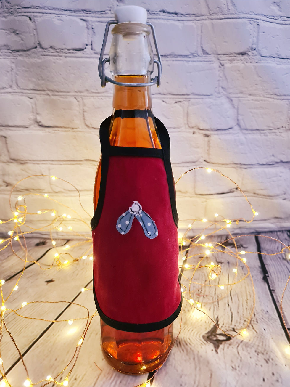 Thumbnail: Christmas Wine Bottle Apron