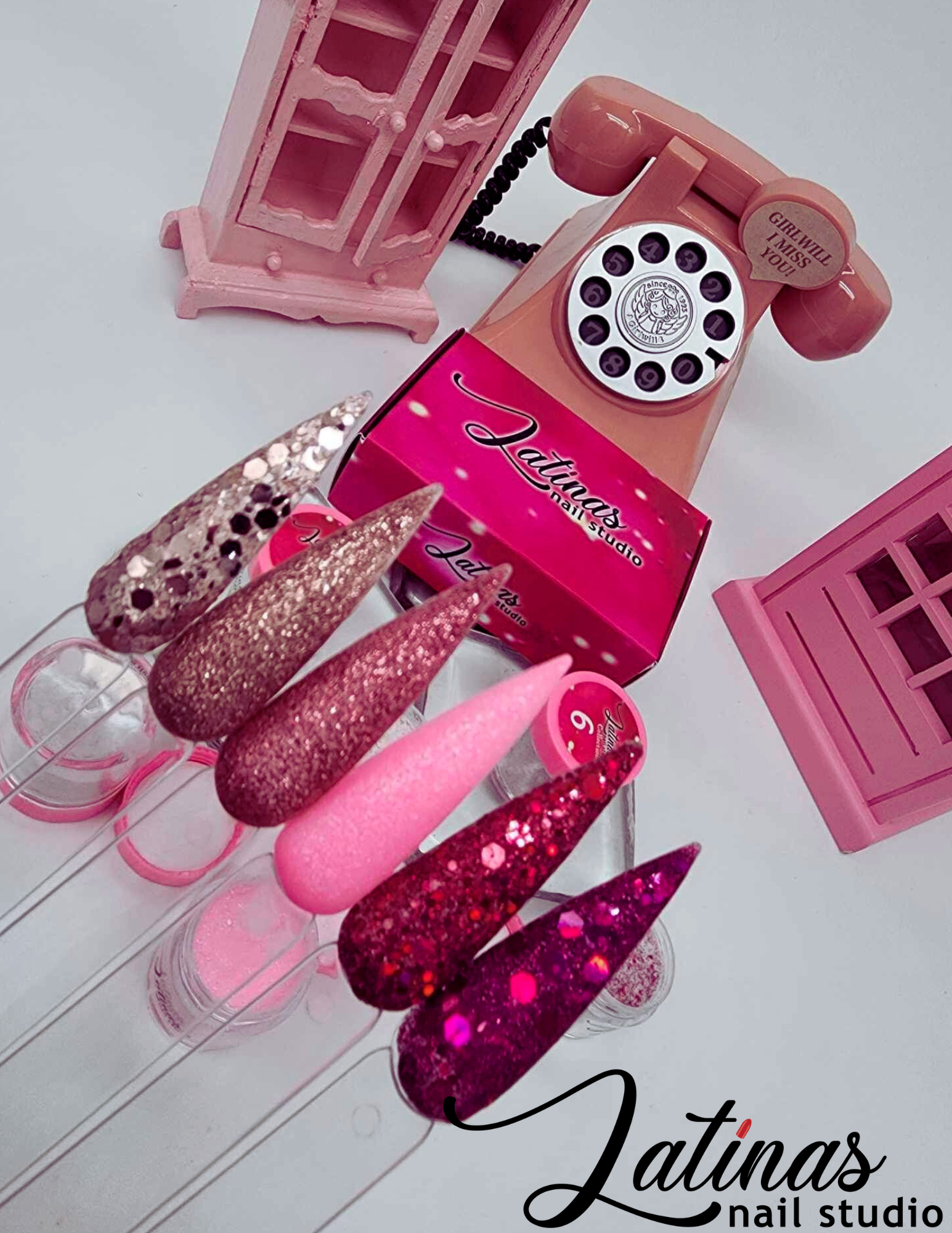 Latinas Nail Studio Latinas 6pz Collection  