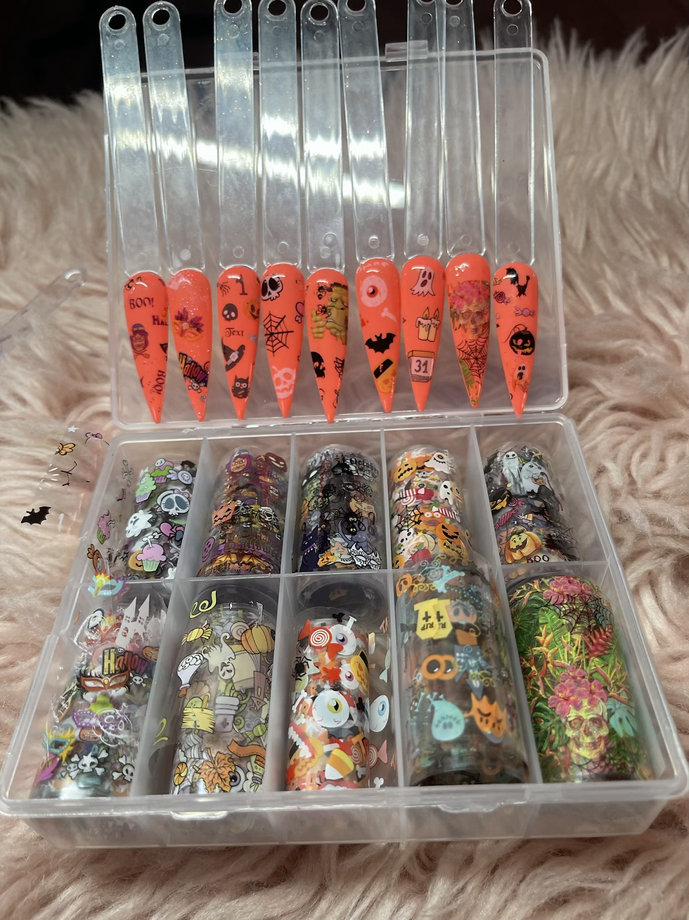 Miniatura: Latinas Nail Studio Halloween Foil 