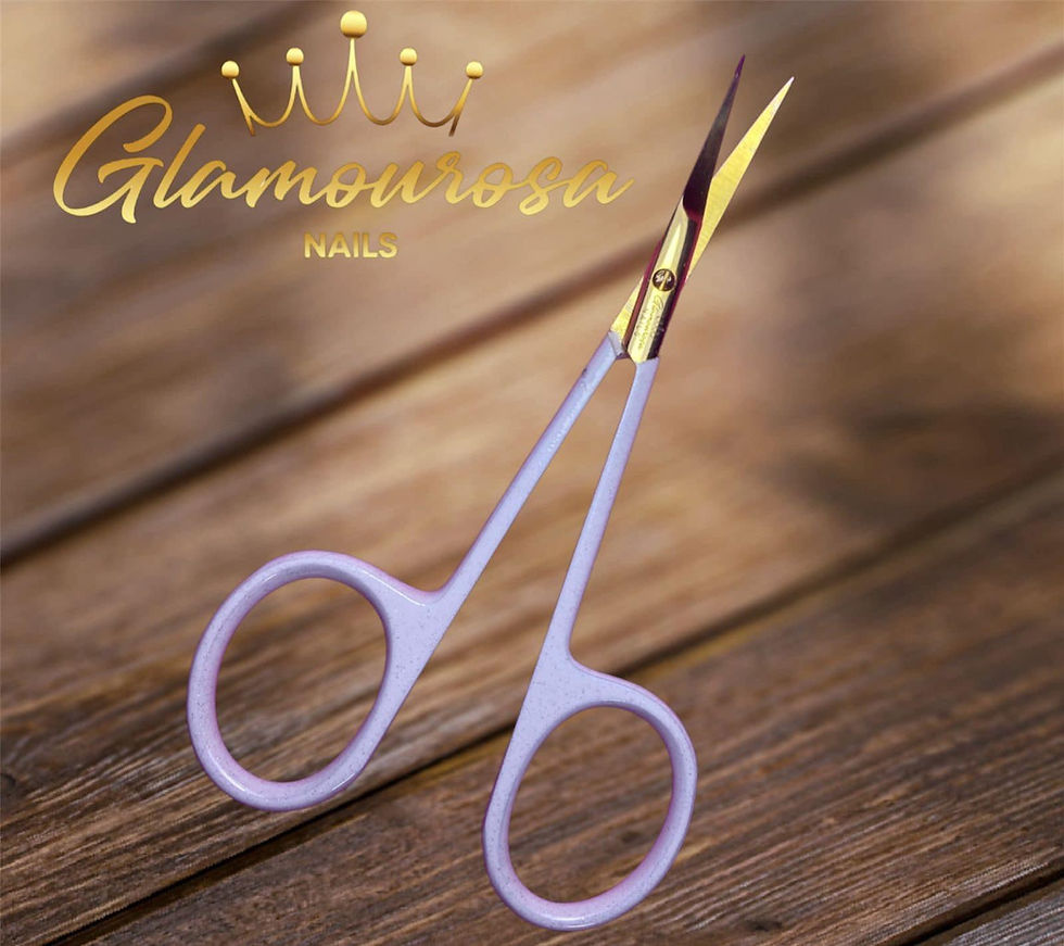 Miniatura: Glamourosa Nails Cuticle Scissors White