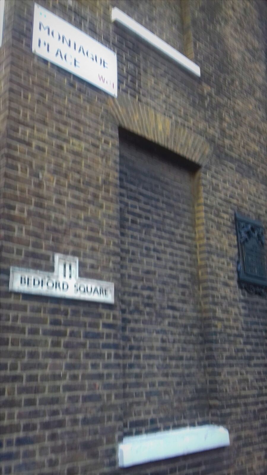 MONTAGUE PLACE WHERE ACD HAD HIS FLAT