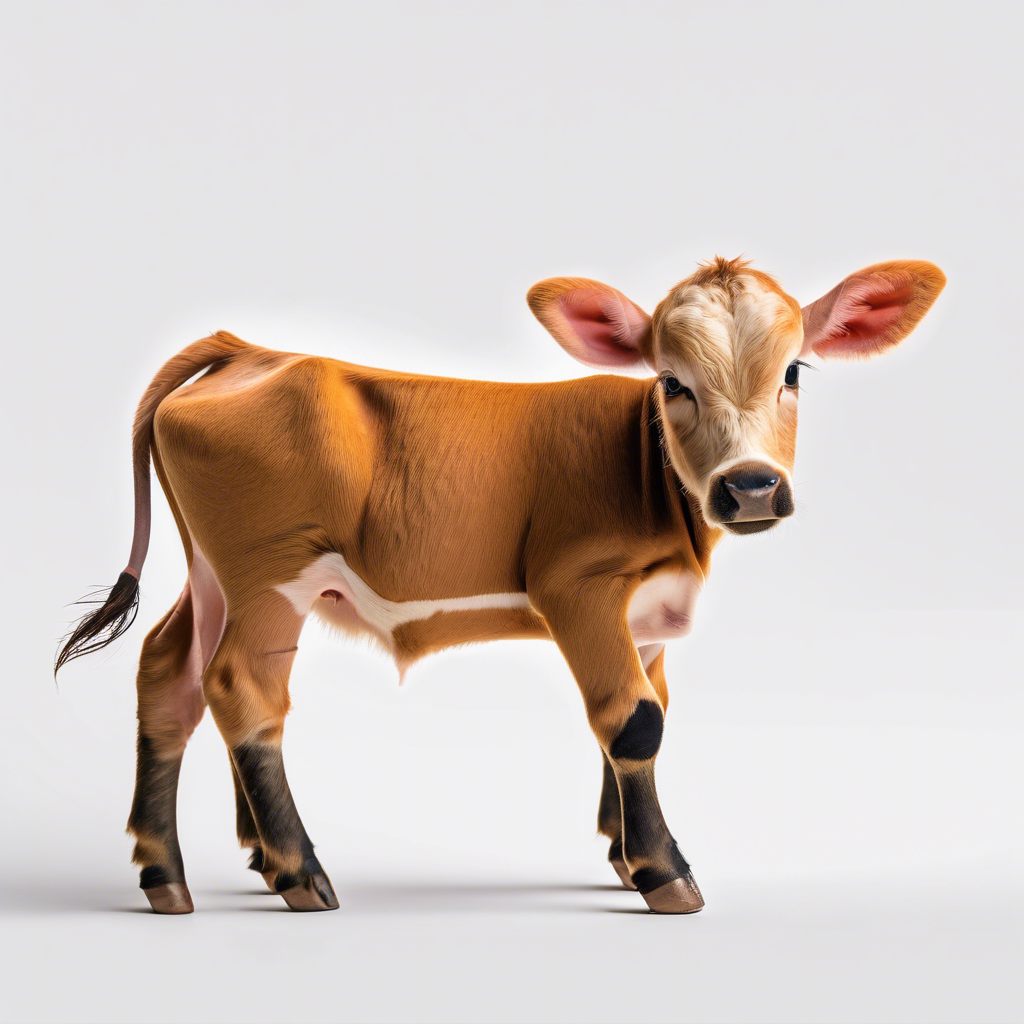 Miniature Zebu Calf